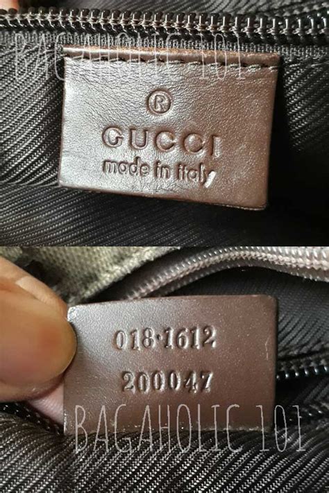 check authenticity gucci bag serial number